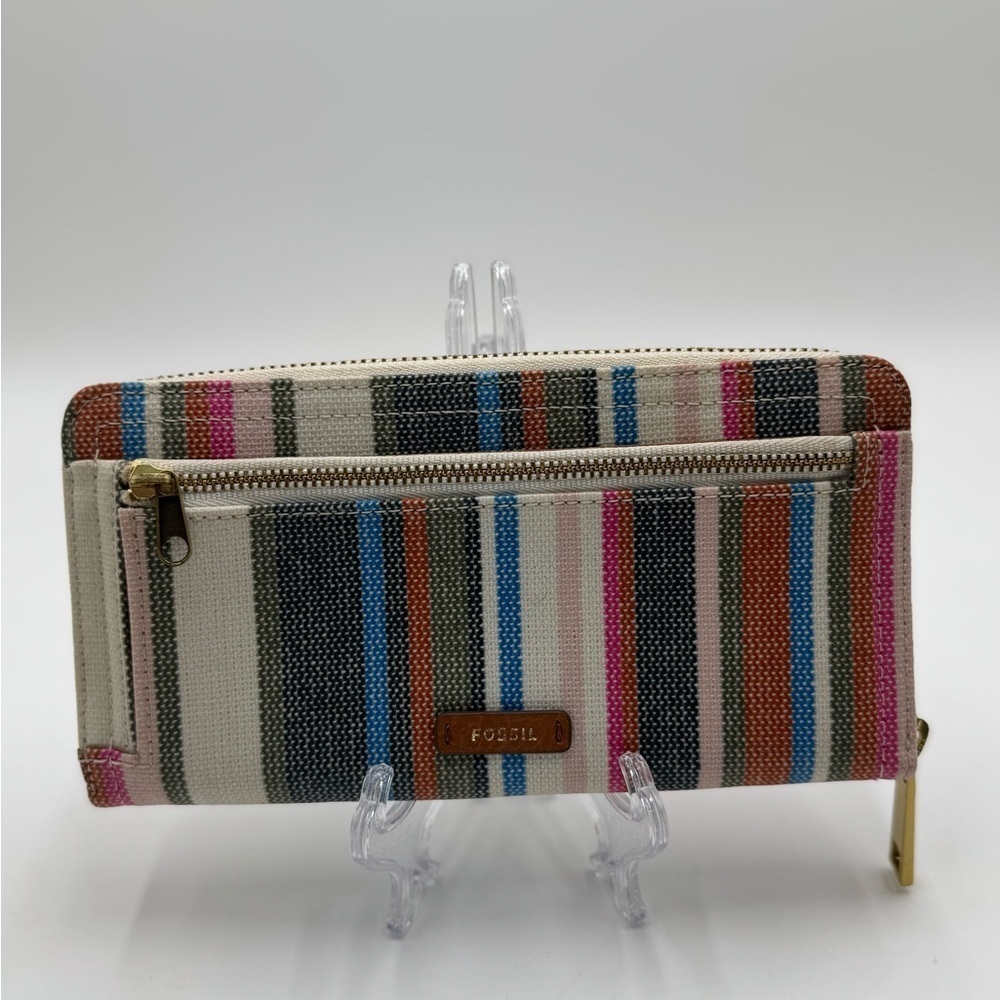 Fossil Multicolor Striped Women's Wallet